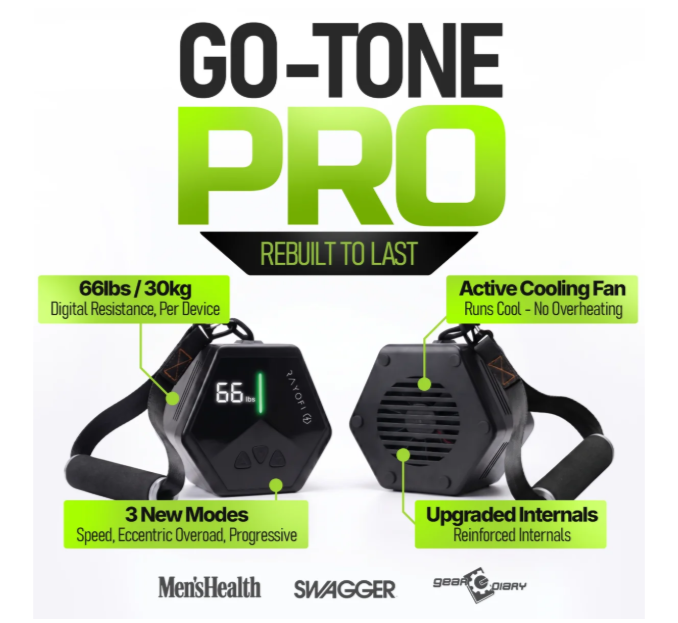 Go-Tone Pro — front and back